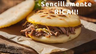 Tienes carne y harina Estas arepas rellenas serán tus arepas favoritas [upl. by Burkitt]