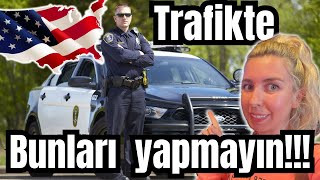 Vlog 14 AMERİKANIN TRAFİK KURALLARI amerikadayaşam greencard traffic usa america vlog [upl. by Eidoow]