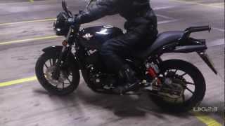 AJS NAC 12 125cc Bike Review UK123 Channel [upl. by Rasecoiluj]