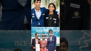 👑 Indian Chess Prodigy Vaishali Becomes Grandmaster  Historic Sibling Duo Triumph shorts [upl. by Laraine822]