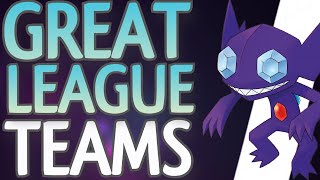 Best GREAT LEAGUE TEAMS  LEGEND GREAT LEAGUE TEAMS  Pokemon GO Battle League [upl. by Duster]