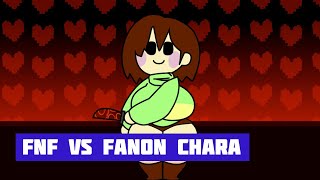 FNF VS FANON CHARA  Greetings [upl. by Gredel]