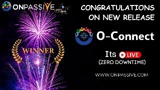 ONPASSIVE LATEST UPDATE  ALL ABOUT NEW RELEASED OCONNECT  UPDATED POP UP MESSAGE [upl. by Valli]