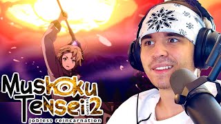 HE IS BACK ✴️  Mushoku Tensei Season 2 Episode 1 REACTION [upl. by Annayi155]