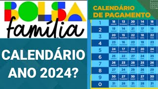 📢 CALENDÁRIO PAGAMENTO BOLSA FAMÍLIA JANEIRO 2024 CONTINUA MÍNIMO R 600 [upl. by Clarisse819]