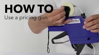 How to use a pricing gun  Morplans pricing gun range [upl. by Garvey]