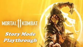 Mortal Kombat 11  Story Mode Playthrough [upl. by Onavlis215]