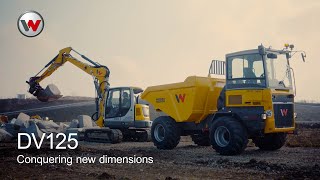 Dual View Dumper DV125 from Wacker Neuson – For efficient material handling [upl. by Loesceke]