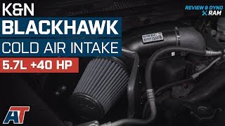 20092018 Ram 1500 KampN Blackhawk Cold Air Intake 57L Review amp Dyno [upl. by Thgiled]