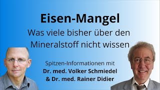 EisenMangel Was viele bisher über den Mineralstoff nicht wissen  Dr Didier amp Dr Schmiedel [upl. by Annyrb]