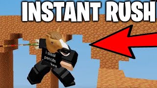 No Iron Rush Strat is OP Roblox Bedwars [upl. by Eniagrom]