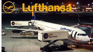 LUFTHANSA AIRBUS A321  FRANKFORT  PRAGUE [upl. by Henricks]