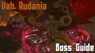 Vah Rudania Boss  Tips amp How to Beat  Zelda Breath of the Wild [upl. by Shear849]