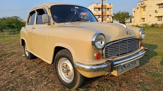 HINDUSTAN AMBASSADOR FOR SALE  FC TILL 2028  SINGLE OWNER  FULLY RESTORED FOR 14 L  ARK Diaries [upl. by Steward276]