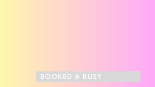 Booked amp busy  What does that mean [upl. by Yahsal]