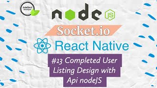 13 Completed User Listing UI with Api axios nodejs reactnative Intellect Developer ​ [upl. by Ahsiuqel838]