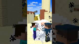 10 HUNTER VS 5 PROPS Challenge Which Team WIN minecraft animation shorts trending herobrine [upl. by Dominy]