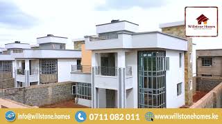 LUXURIOUS 4BR FLATROOF MAISONETTE BY WILLSTONE HOMES [upl. by Marybella]