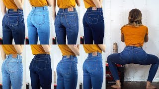 GUIDE TO BOOTY SHAPING JEANS [upl. by Ydisac]