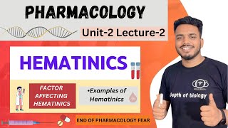 Hematinics  Hematinics examples  factor affecting Hematinics  hematinics pharmacology  anemia [upl. by Anoiek]