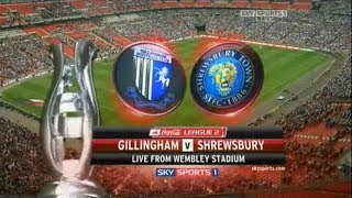 20082009 Gillingham v Shrewsbury Lge 2 Play Off Final [upl. by Halden235]