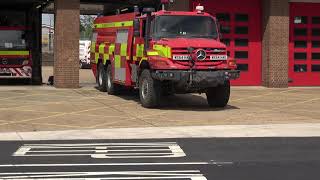 Royal Berkshire Fire amp Rescue Service Bracknell WrC64reg Merc Zetros Turnout June 2020 [upl. by Assanav]