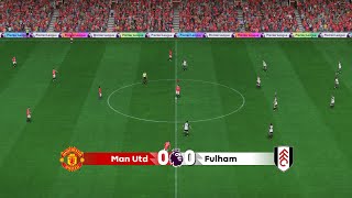 Manchester United vs Fulham 16082024 Premier League EA FC 24 [upl. by Lila]