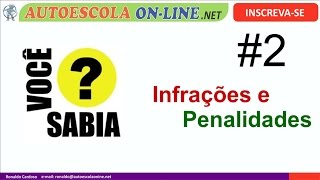 Infrações e Penalidades  Condutor ou Proprietário  Quem é responsável pela infração [upl. by Noyerb]