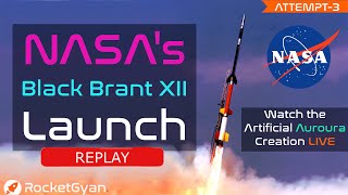 ScrubbedNASAs Black Brant XII Rocket Launch LIVE  NASA Wallops Launch  NASAs Artificial Aurora [upl. by End]