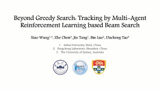 Beyond Greedy Search Tracking by MultiAgent Reinforcement Learning based Beam Search [upl. by Swetiana]