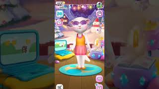 my taking ANGLA sorts funny tomtaking mytaklingtom2 talkingtom tomtalking2 cat [upl. by Leventis]