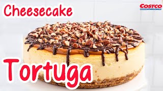 Haciendo un Cheesecake de Costco  Cheesecake tortuga  Recreando recetas [upl. by Kendyl]