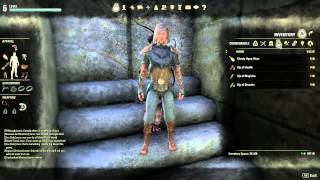 Elder Scrolls Online  How to get potions on your Hotbar  Quickslot [upl. by Nagirrek]