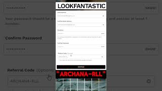 LookFantastic Referral Code  ARCHANARLL Grab 20 Off On All Products Purchase referralcode [upl. by Adriaens170]