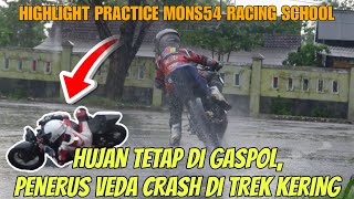 DETIK DETIK MK RAMADHIPA CRASH💥HIGHLIGHT MONS54 RACING SCHOOL [upl. by Niboc821]