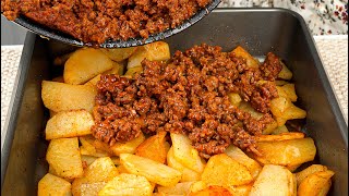 Just add ground beef to the potatoes Simple dinner recipe [upl. by Pasadis]