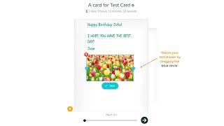 How to Add a GIF to a GroupGreeting Card desktop version [upl. by Becca105]