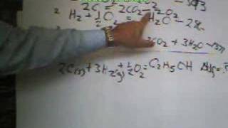 Hess Cycle Enthalpy of formation of Ethanol  Long method [upl. by Nnaitak337]