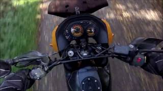 Kawasaki KLE 500 offroad between Shaftesbury and Salisbury HD [upl. by Annovad]