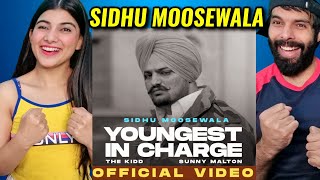 YOUNGEST IN CHARGE OFFICIAL VIDEO SIDHU MOOSE WALA  SUNNY MALTON  LATEST PUNJABI SONGS Reaction [upl. by Iatnohs]