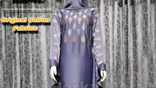 Dubai Jaftan Fabrics abaya [upl. by Dotti]