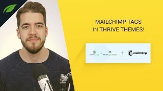 MAILCHIMP TAGS IN THRIVE THEMES [upl. by Esmaria]