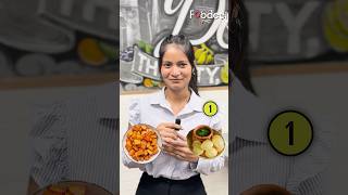 The ultimate Fun amp Food challenge with the iconic street food dishes of India  golgappe noodles [upl. by Asirrom]