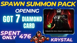 SPAWN SUMMON PACK OPENING  Mortal Kombat Universe  MK Mobile [upl. by Acimaj]