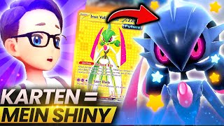 Pokémon aber KARTEN bestimmen meinen SHINY HUNT ✨ [upl. by Adoh179]