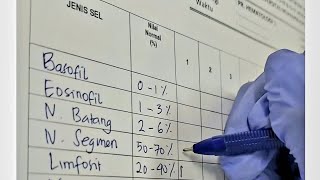 HITUNG JENIS LEUKOSIT DIFFCOUNT  Tutorial Lengkap plus Tampilan Jenis Sel Leukosit Langsung [upl. by Hayley]