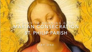 Marian Consecration  Day 1 [upl. by Alarise861]