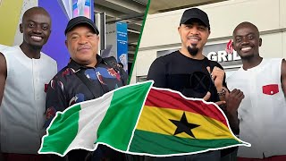 Lil Win welcomes Nollywood Stars to Ghana  Ramsey Nouah  Awilo  Oga amp More [upl. by Breban85]