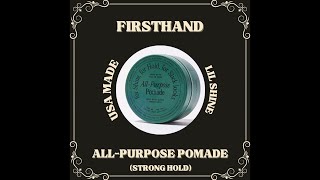 Barber Reviews FIRSTHAND AllPurpose Pomade  90 Second Reviews [upl. by Ahsienod]