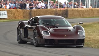 Radford Lotus Type 622  35 V6 DOHC 600HP  in action at Goodwood Festival of Speed [upl. by Assilac]